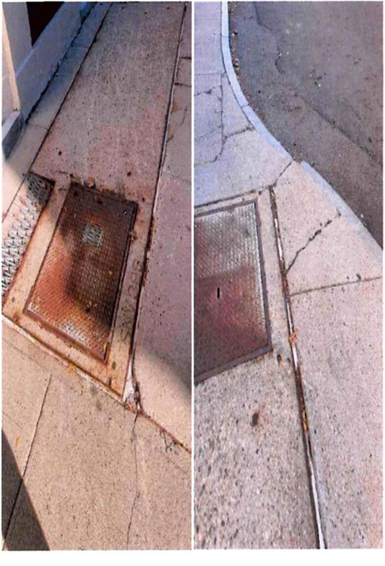 Image submitted with report