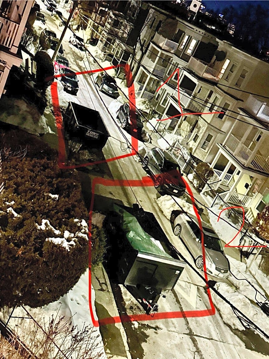 Image submitted with report