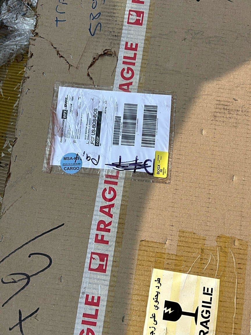 Image submitted with report