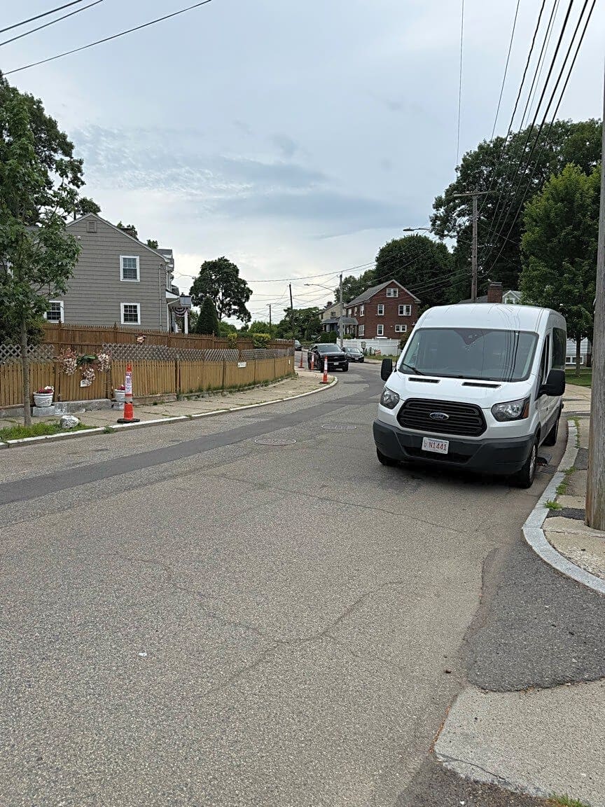 Image submitted with report