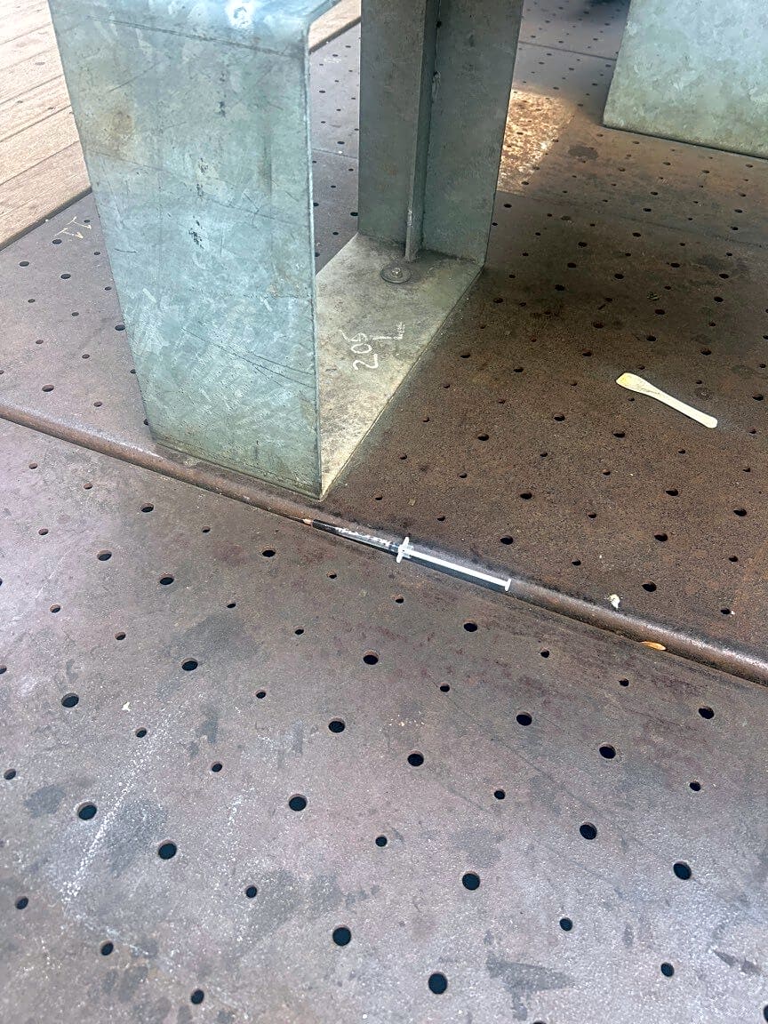 Image submitted with report