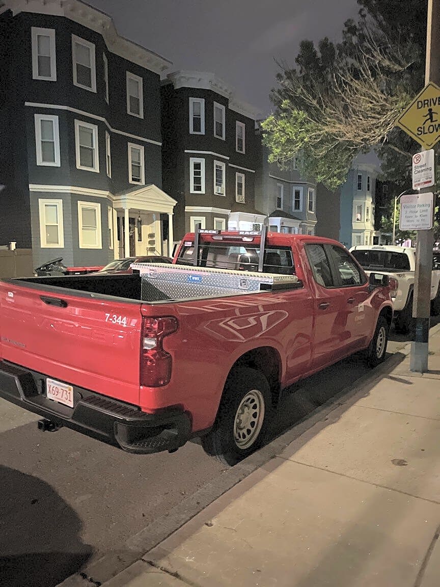 Image submitted with report