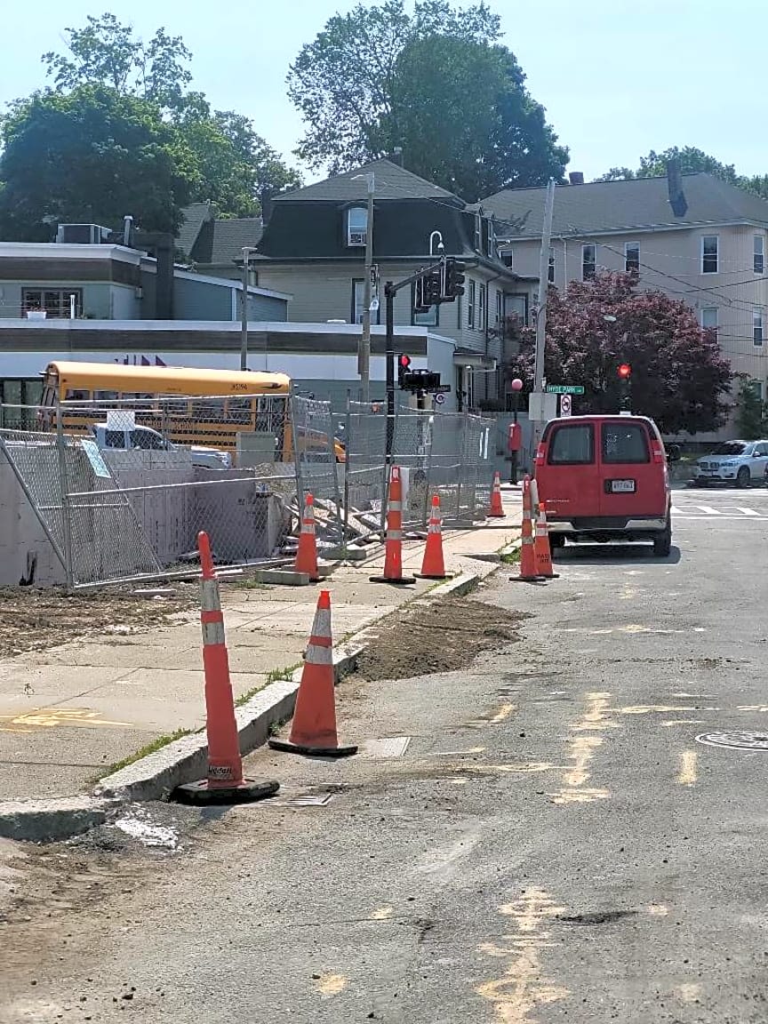 Image submitted with report