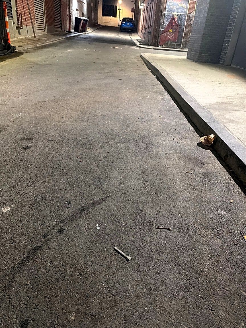 Image submitted with report
