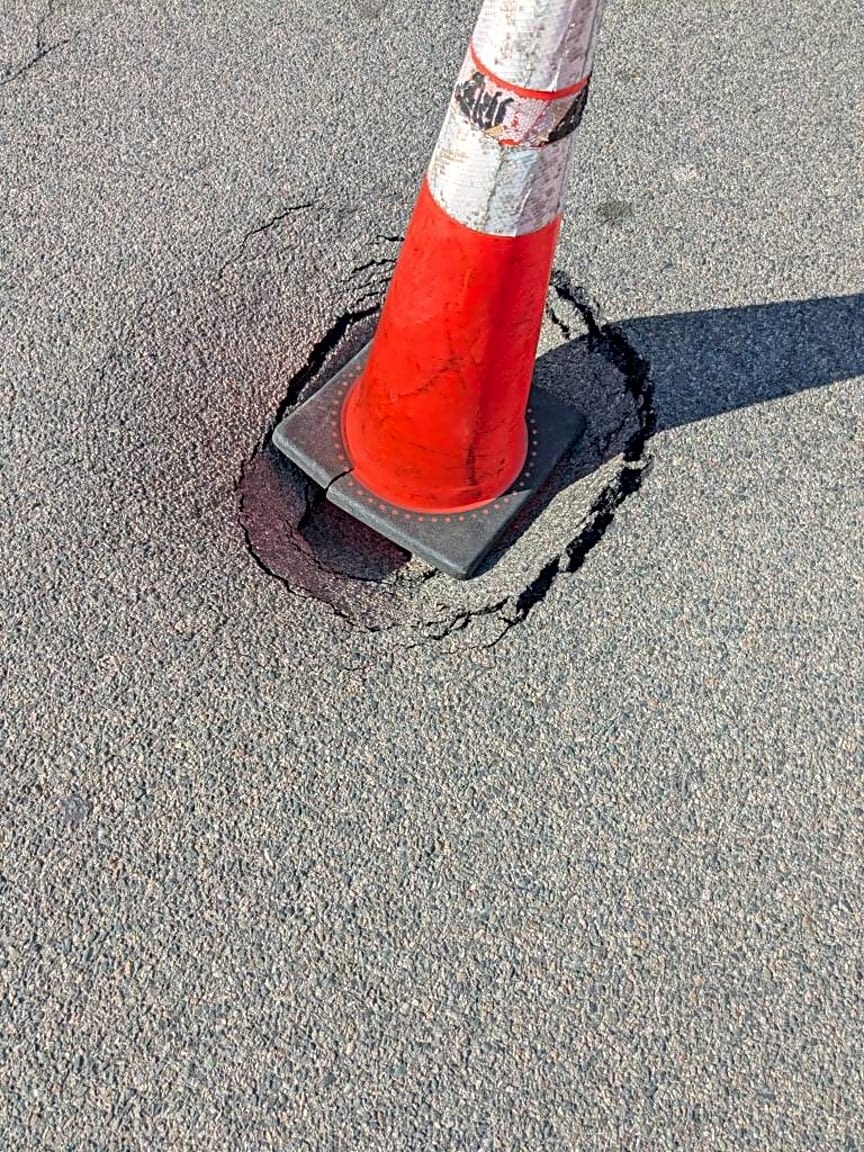 Image submitted with report