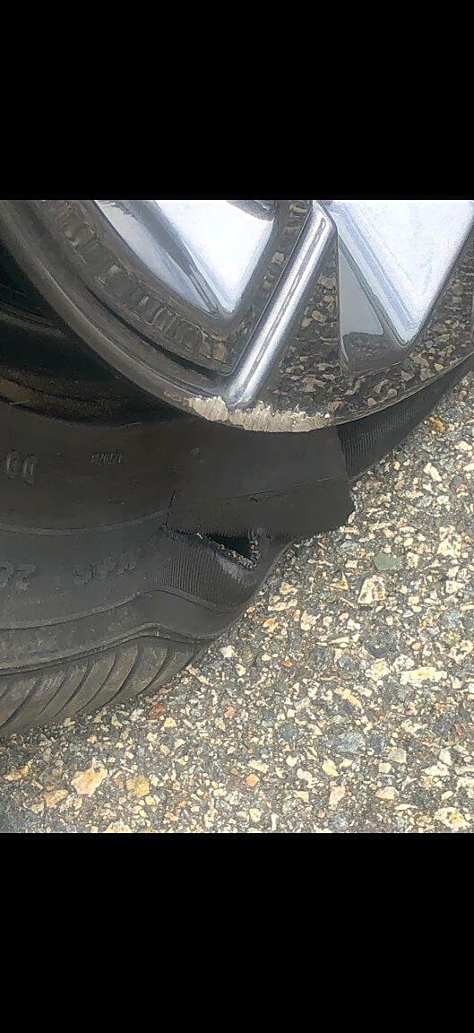 Image submitted with report