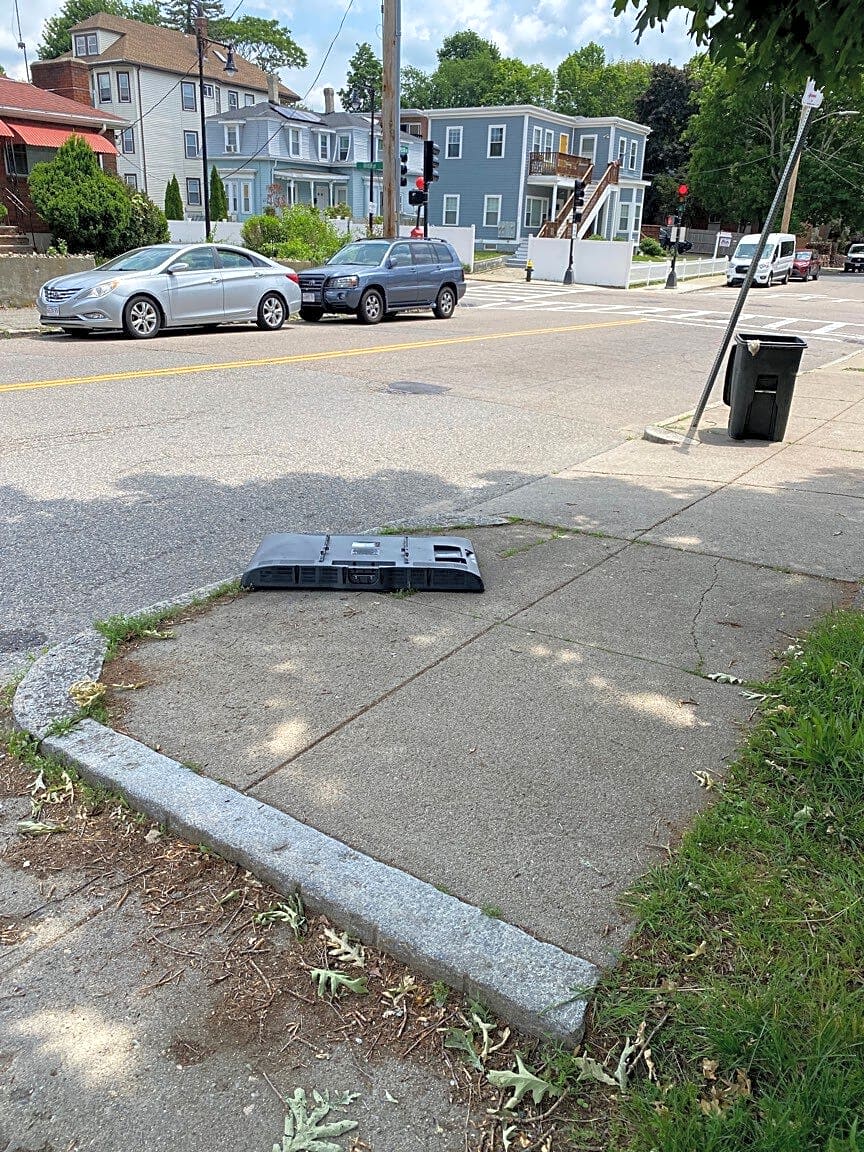 Image submitted with report