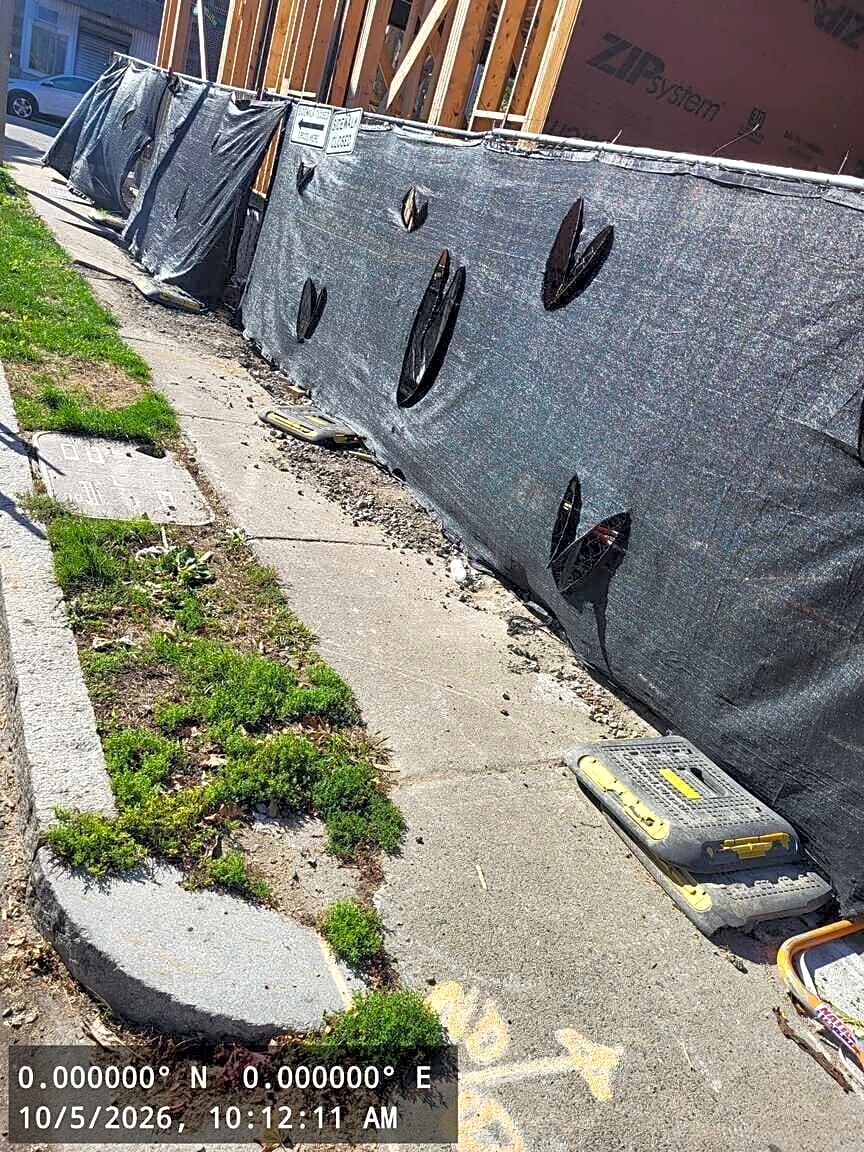 Image submitted with report