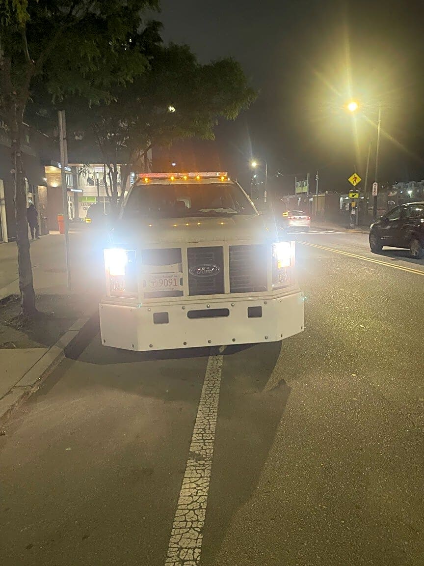 Image submitted with report