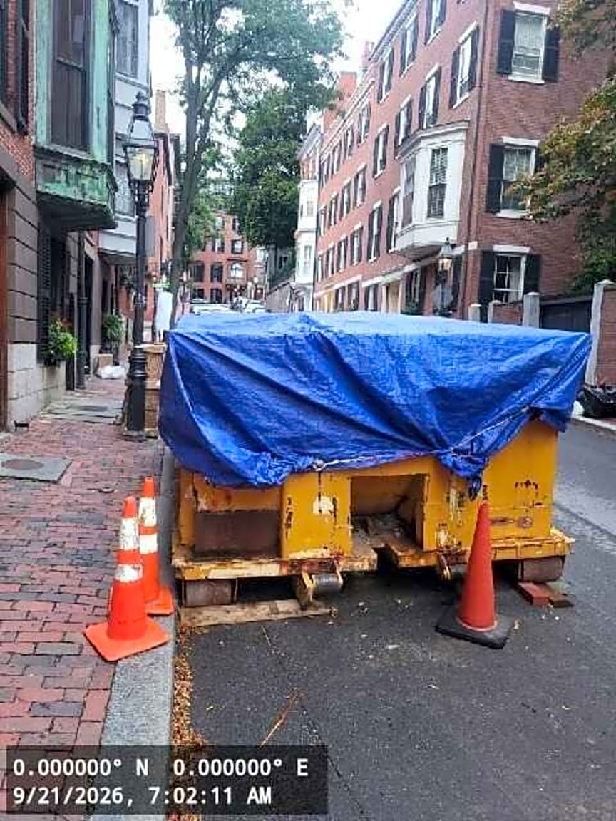 Image submitted with report