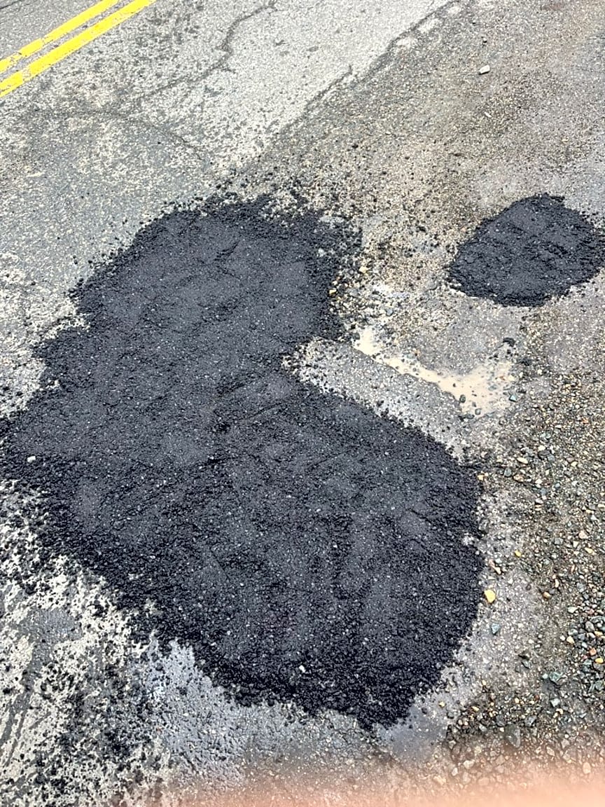 Image submitted with report