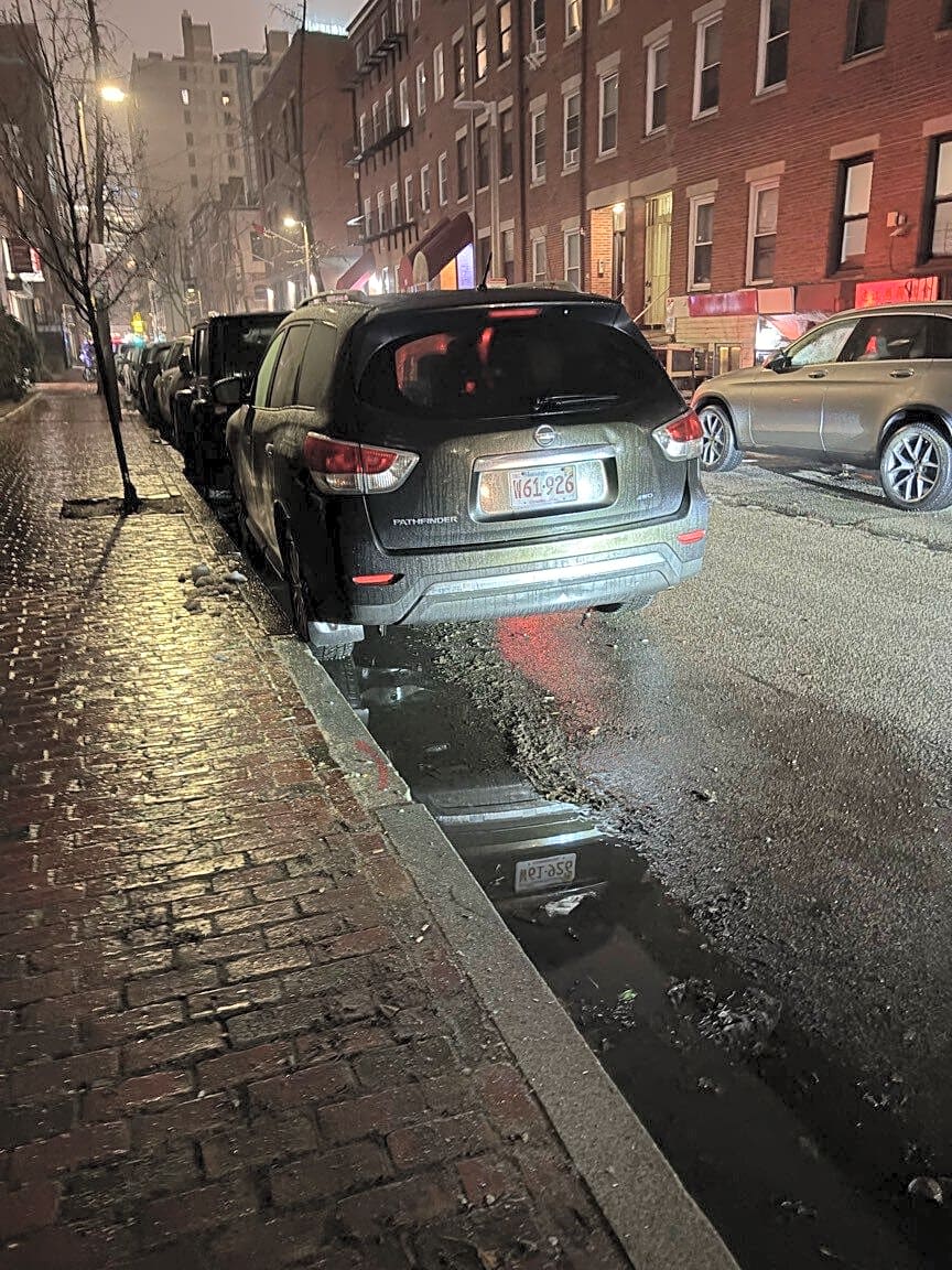 Image submitted with report