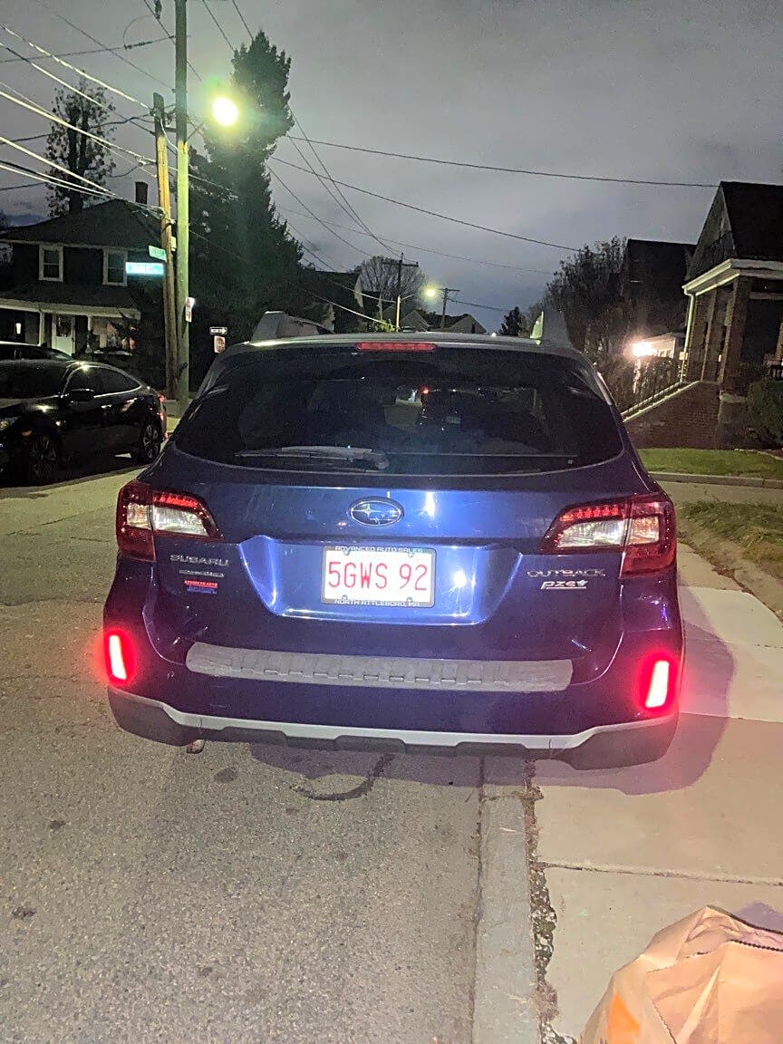 Image submitted with report