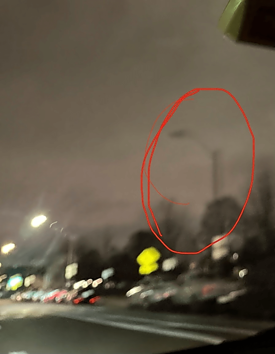 Image submitted with report