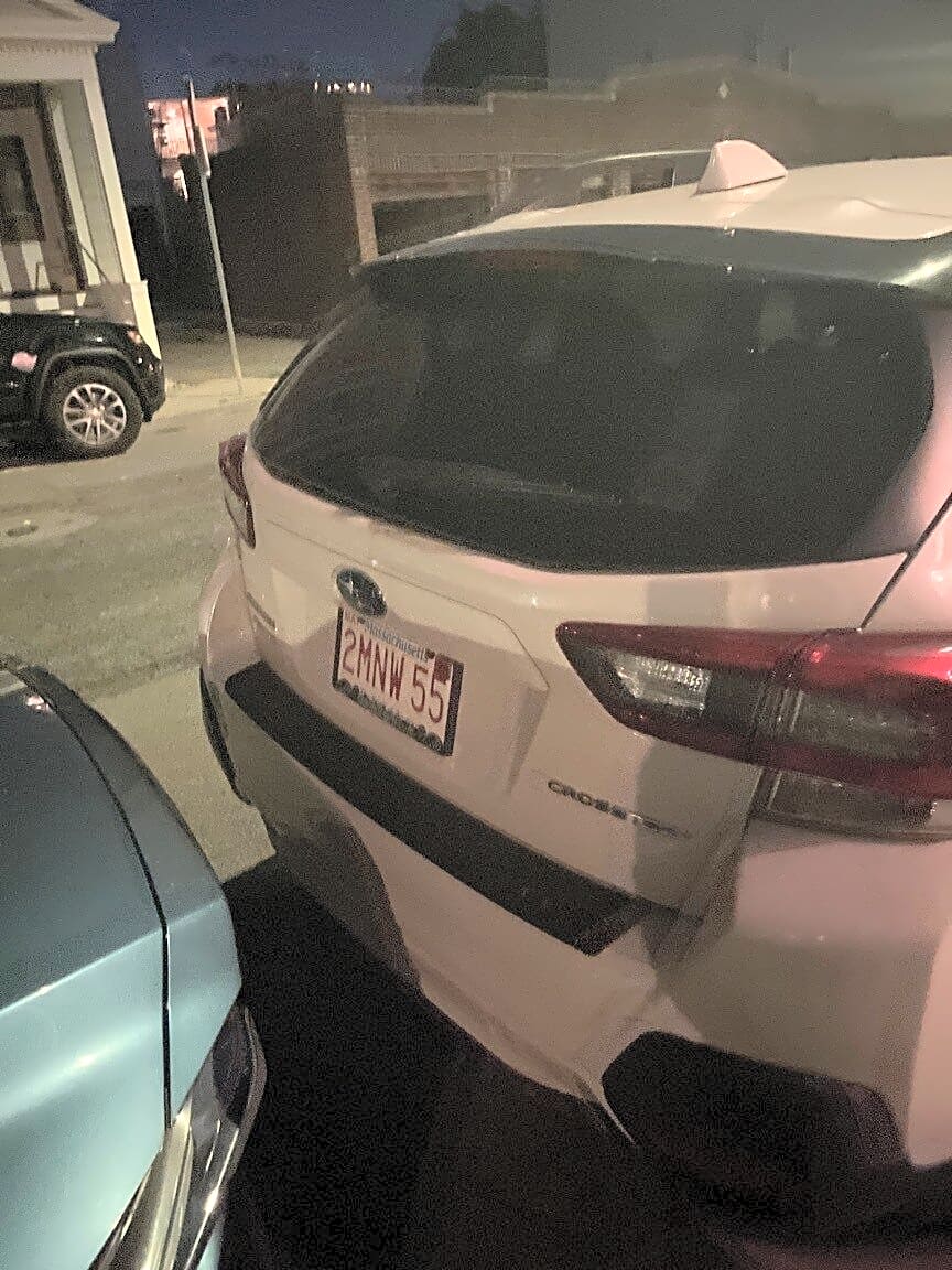 Image submitted with report