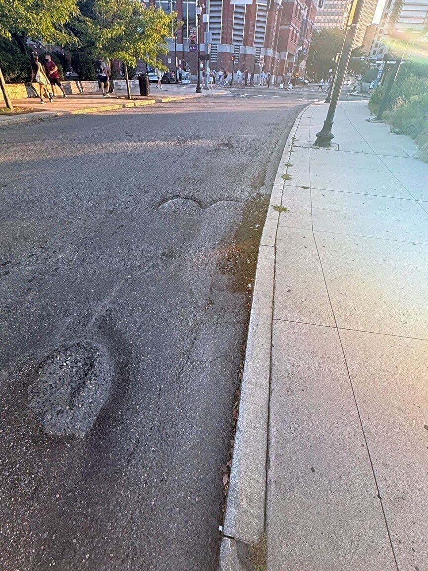 Image submitted with report
