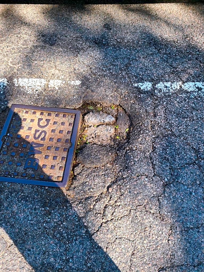 Image submitted with report