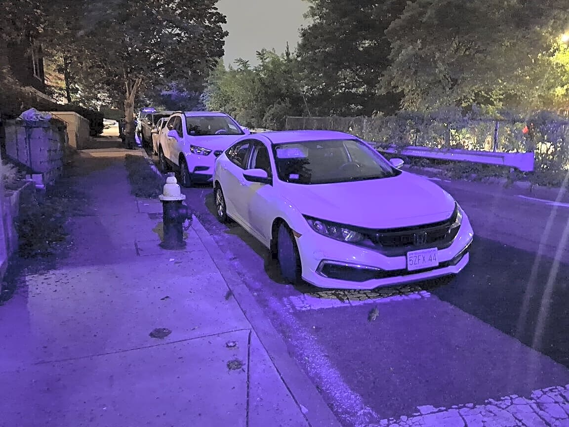 Image submitted with report