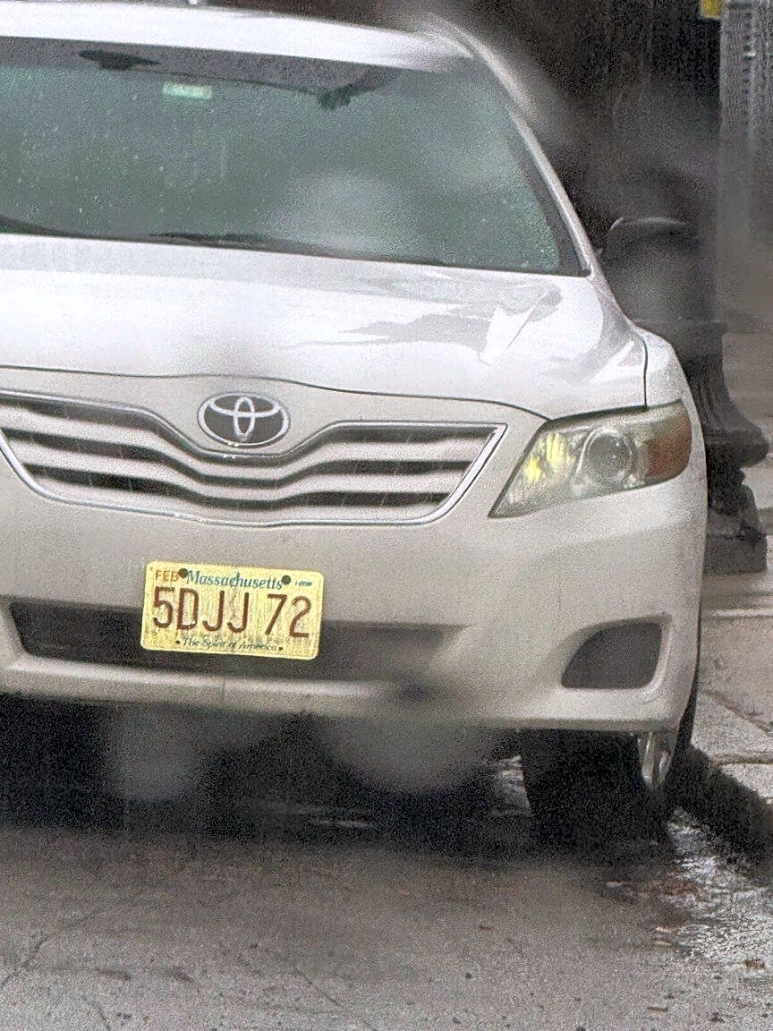 Image submitted with report