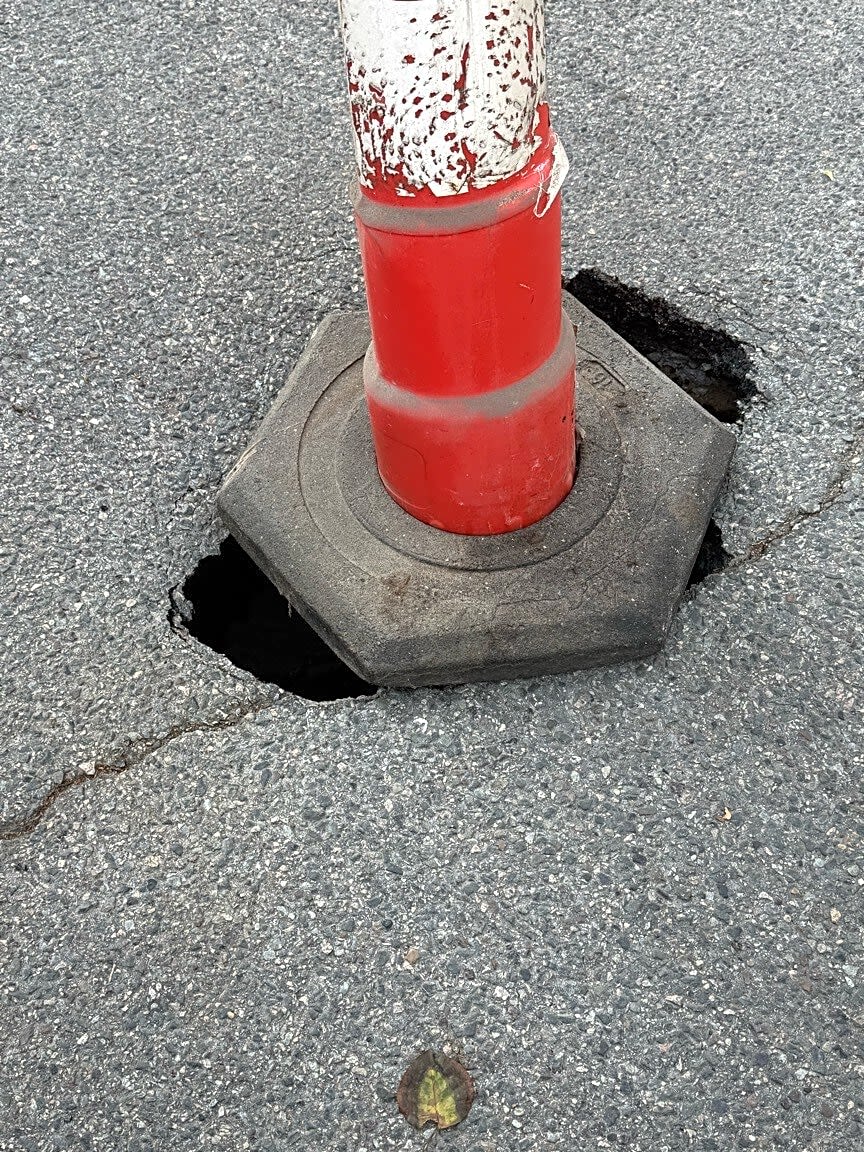 Image submitted with report