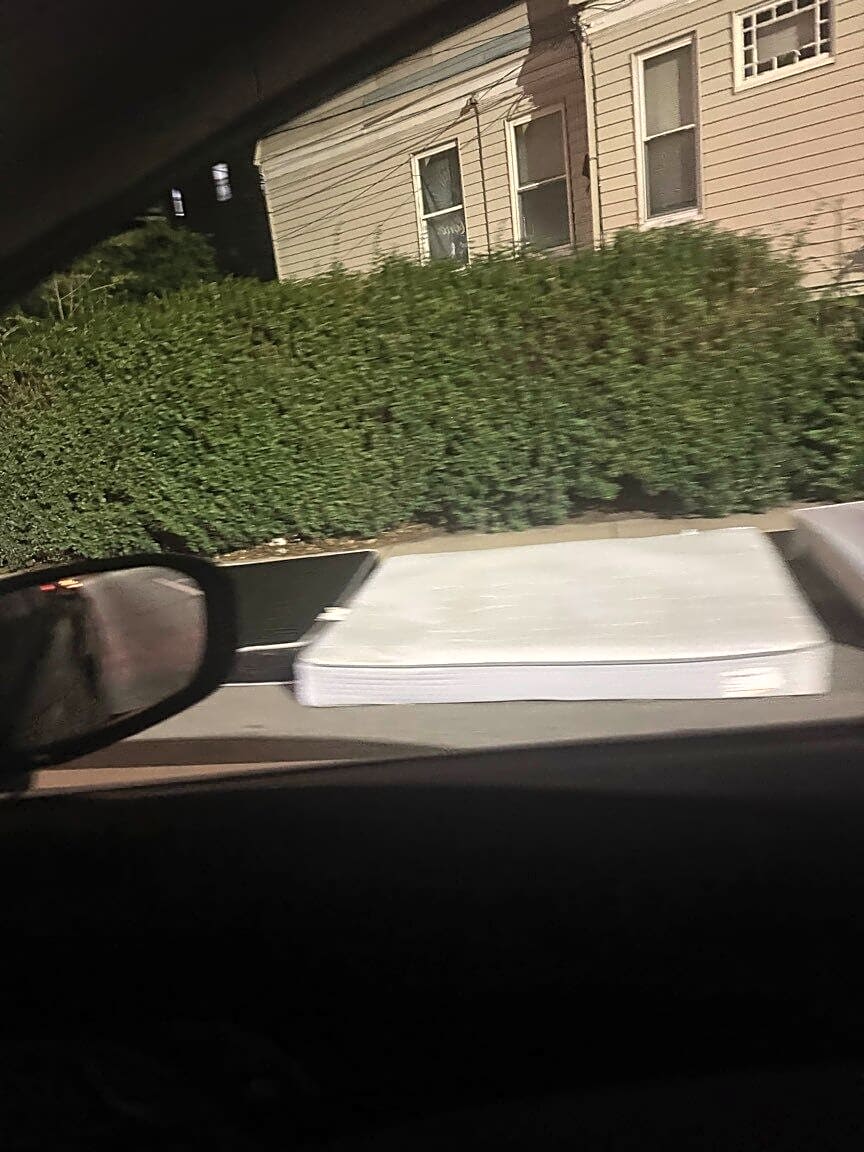 Image submitted with report