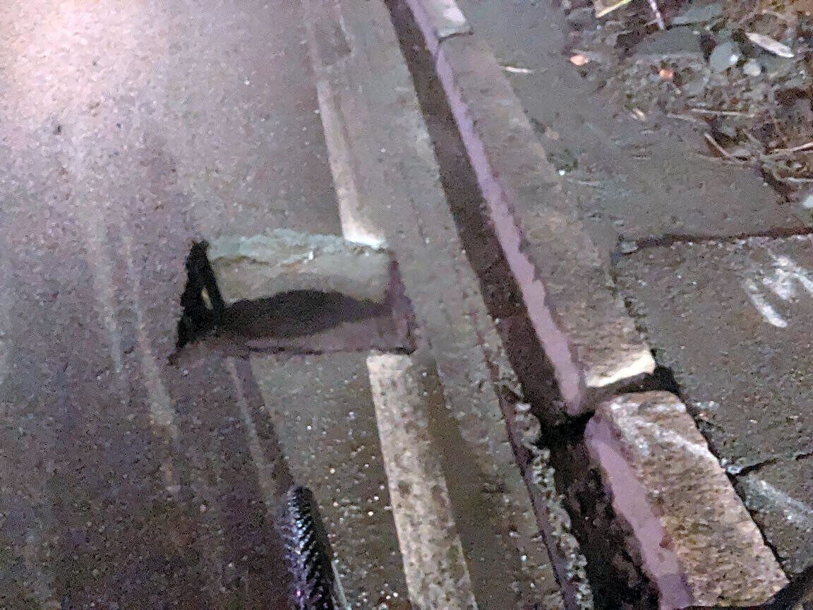 Image submitted with report