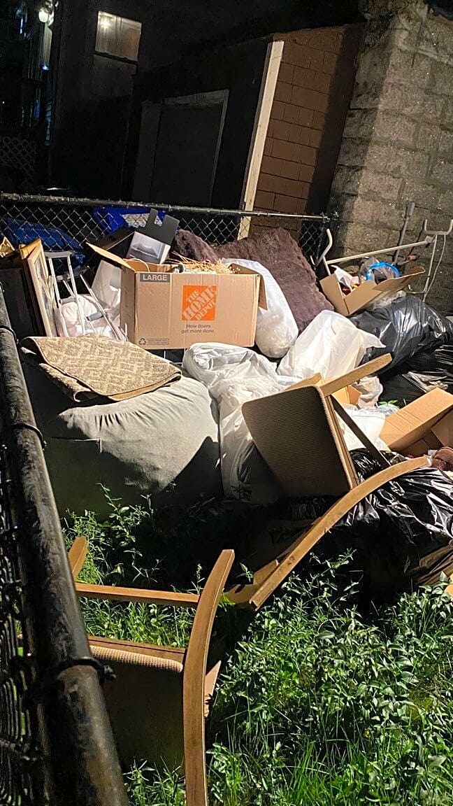 Image submitted with report
