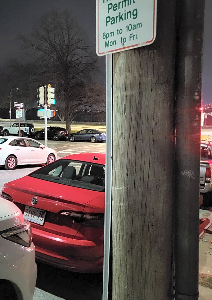 Image submitted with report