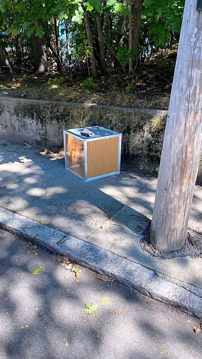 Image submitted with report