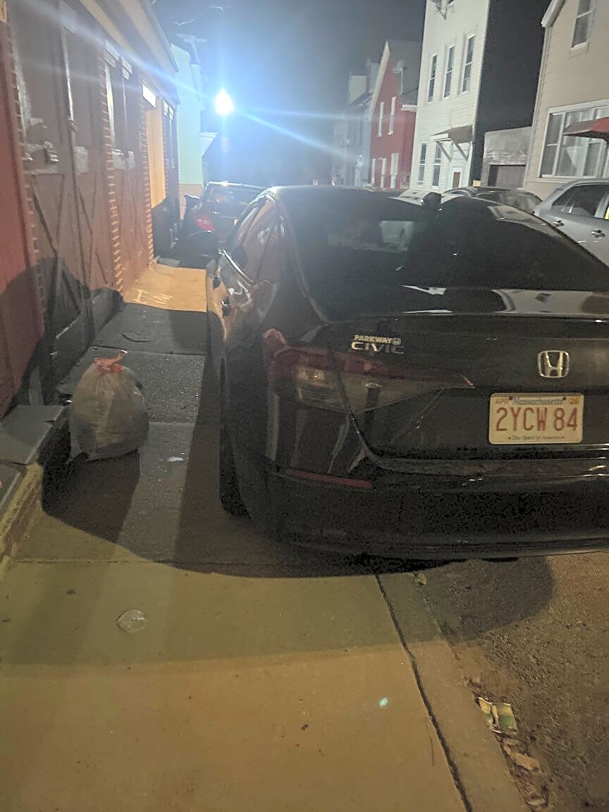 Image submitted with report