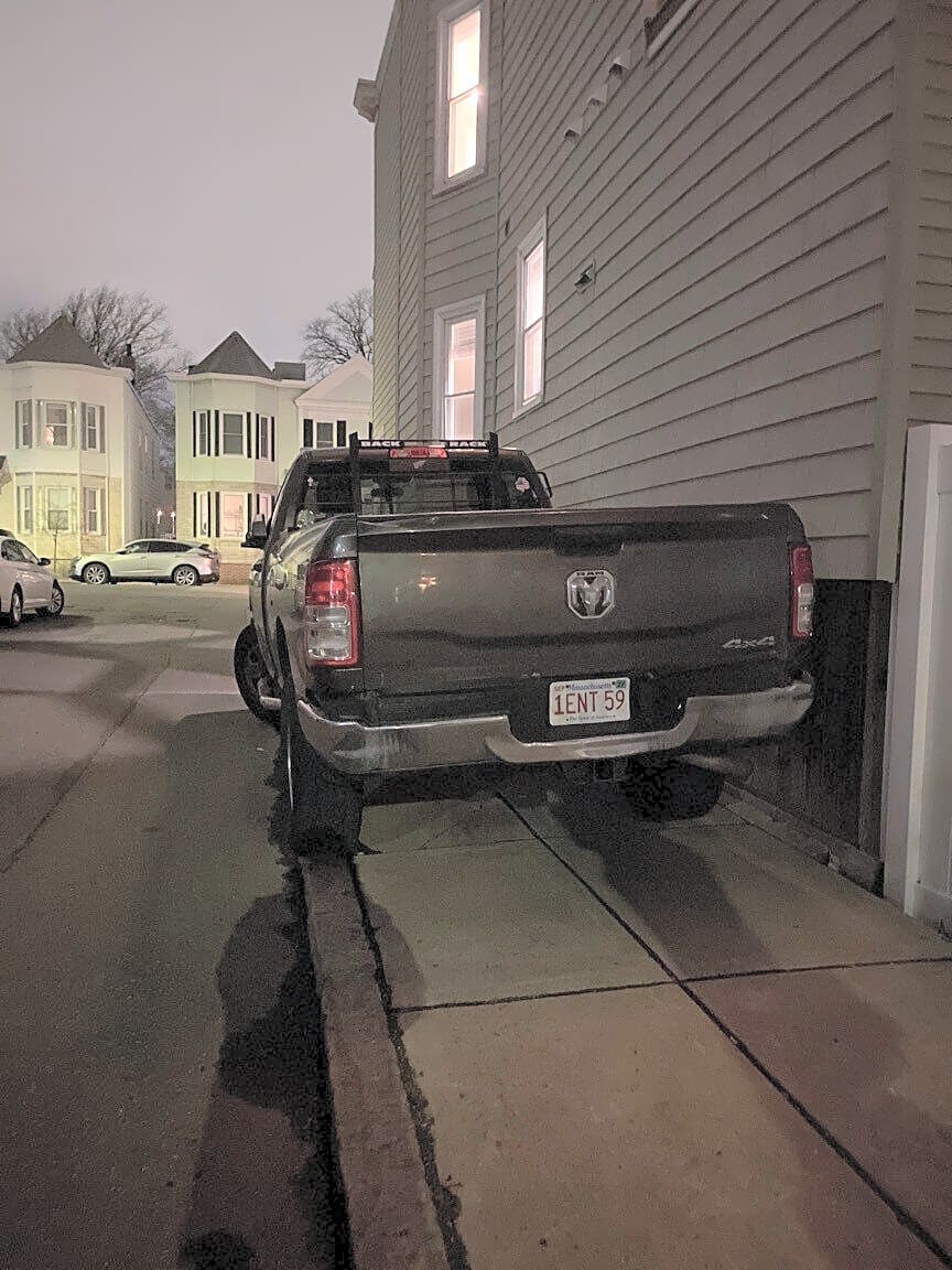 Image submitted with report