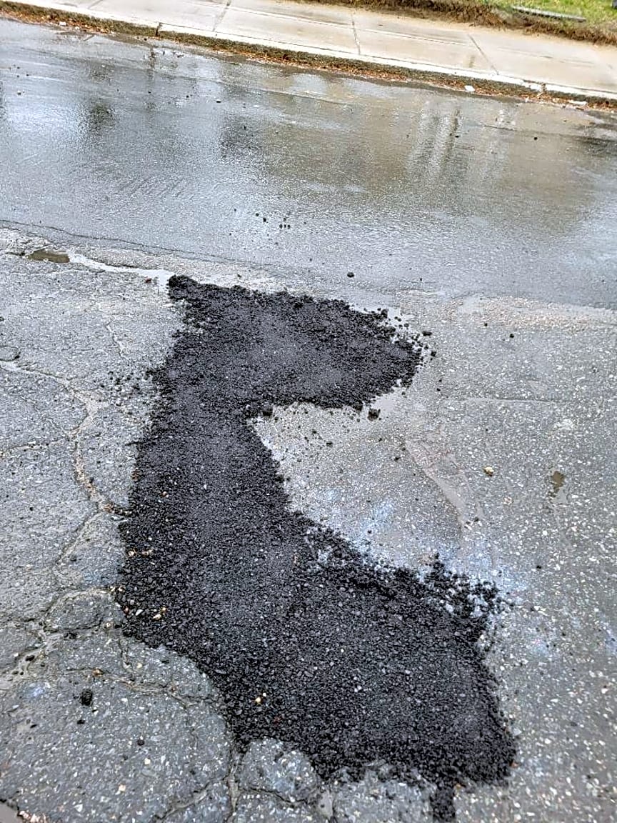 Image submitted with report