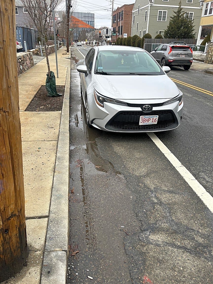 Image submitted with report