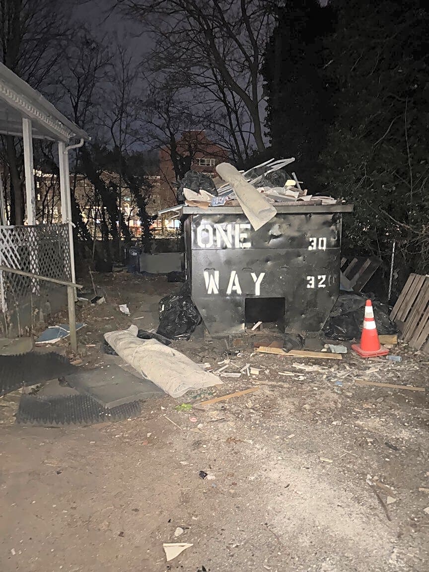 Image submitted with report