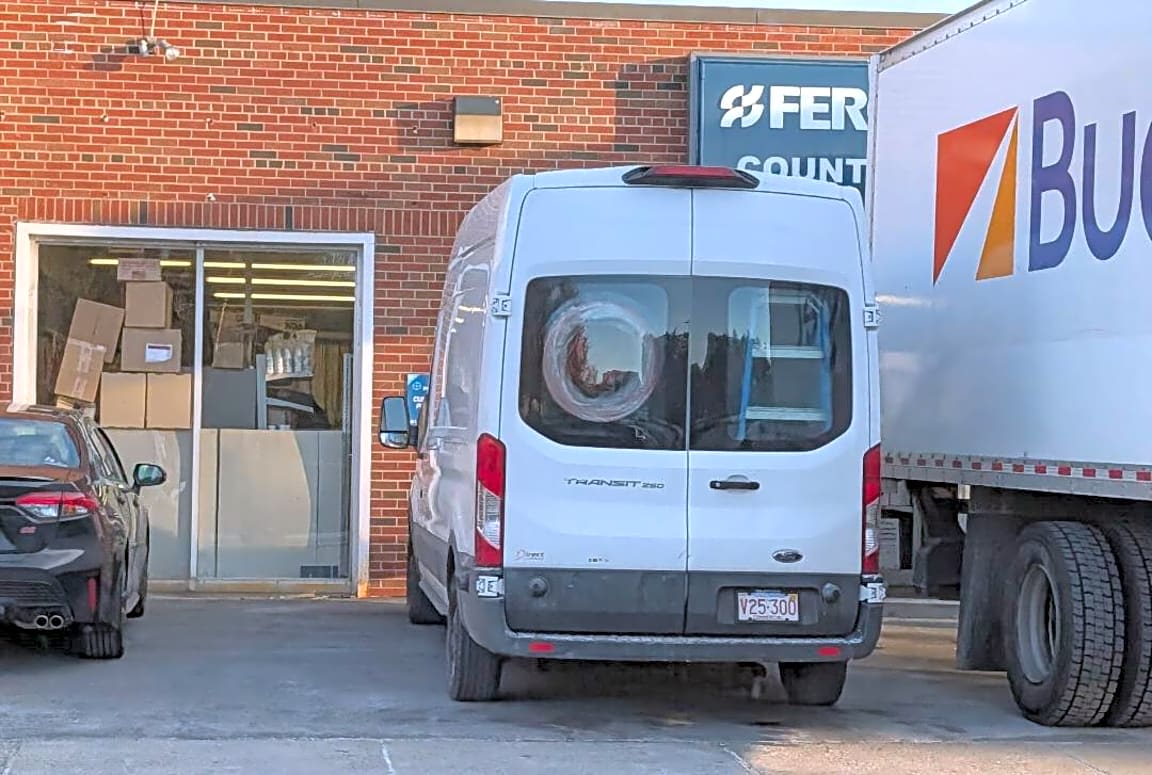 Image submitted with report