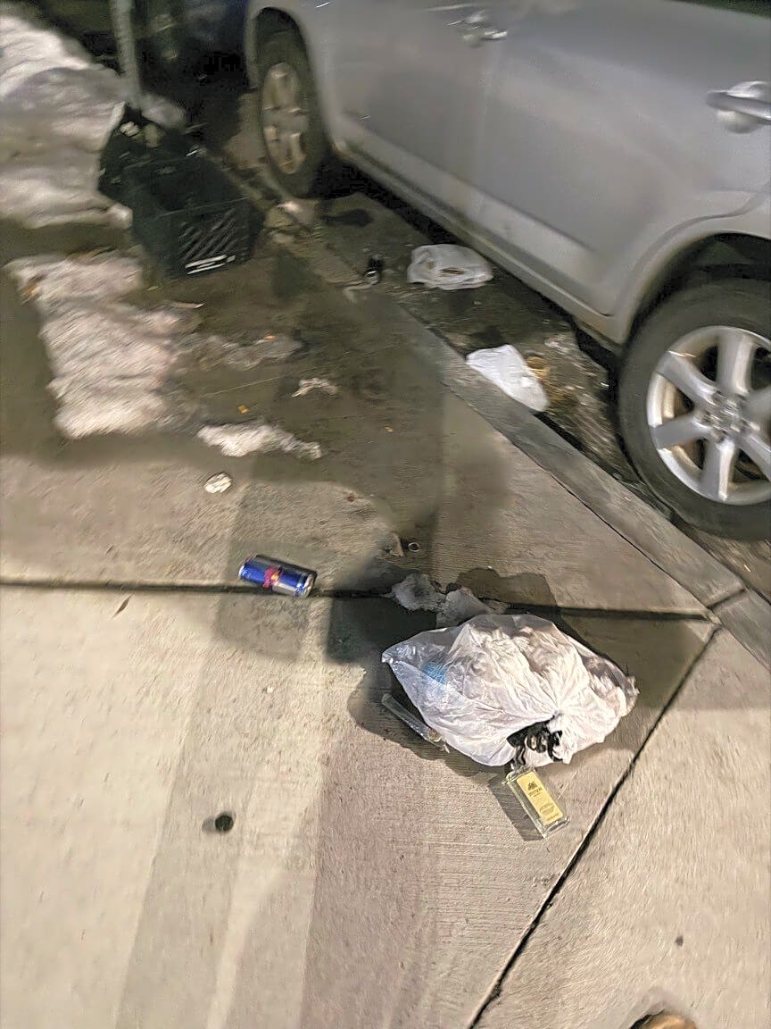 Image submitted with report