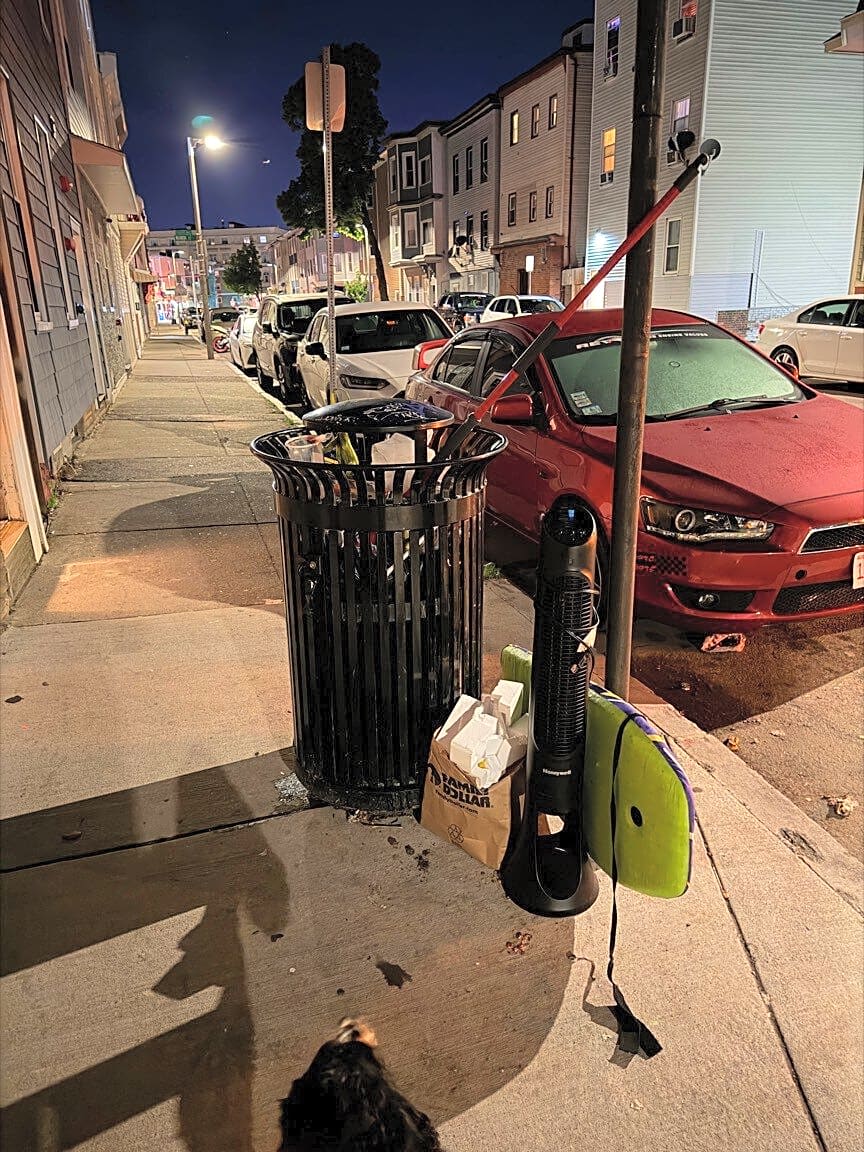 Image submitted with report