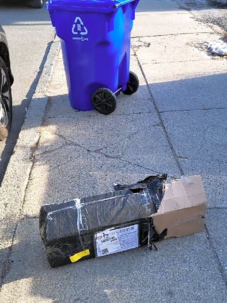 Image submitted with report