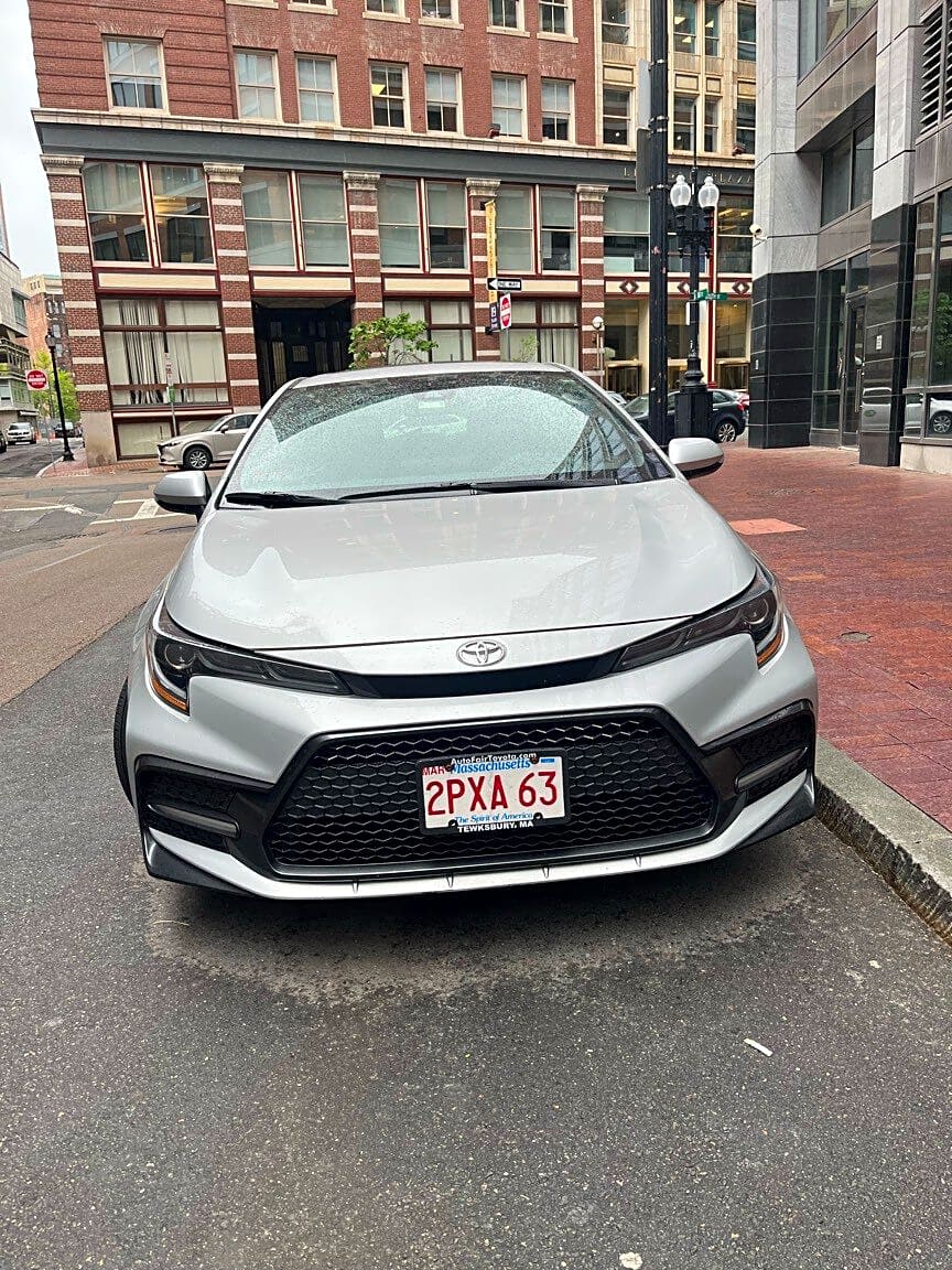 Image submitted with report