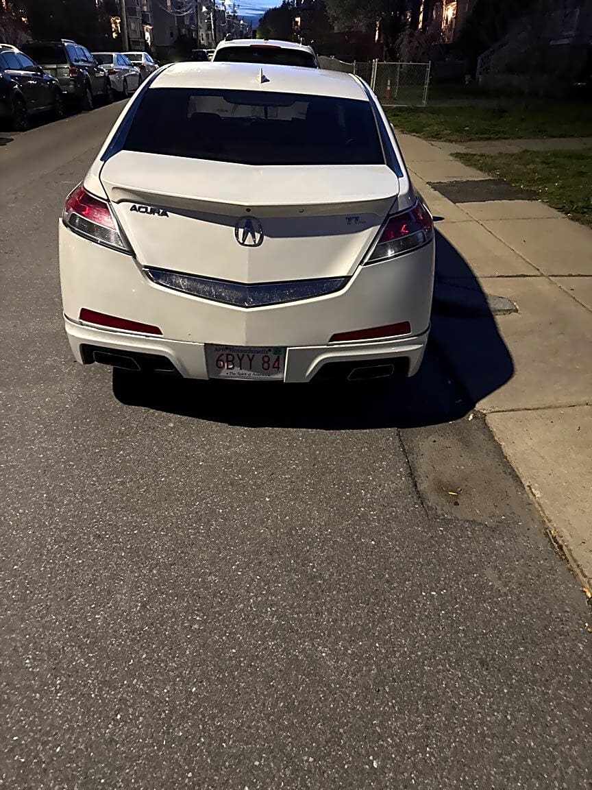 Image submitted with report