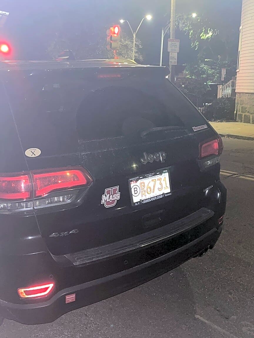 Image submitted with report