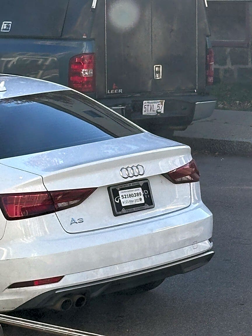 Image submitted with report