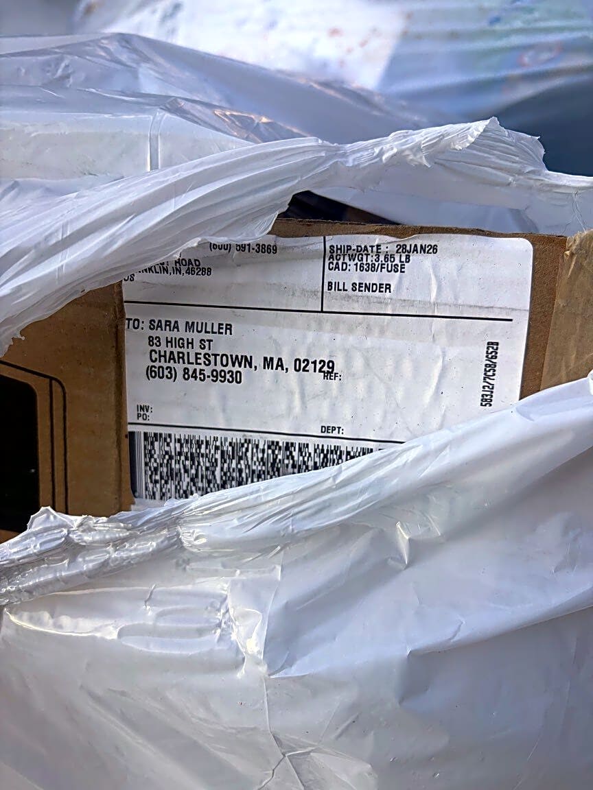 Image submitted with report