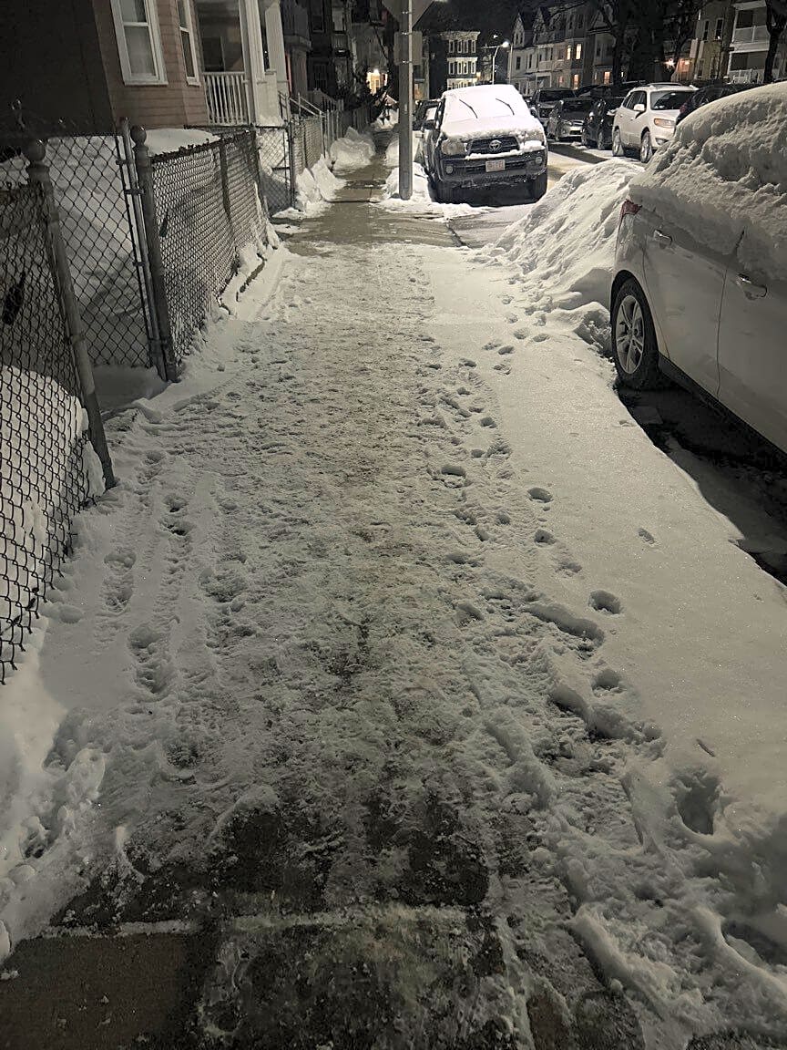 Image submitted with report