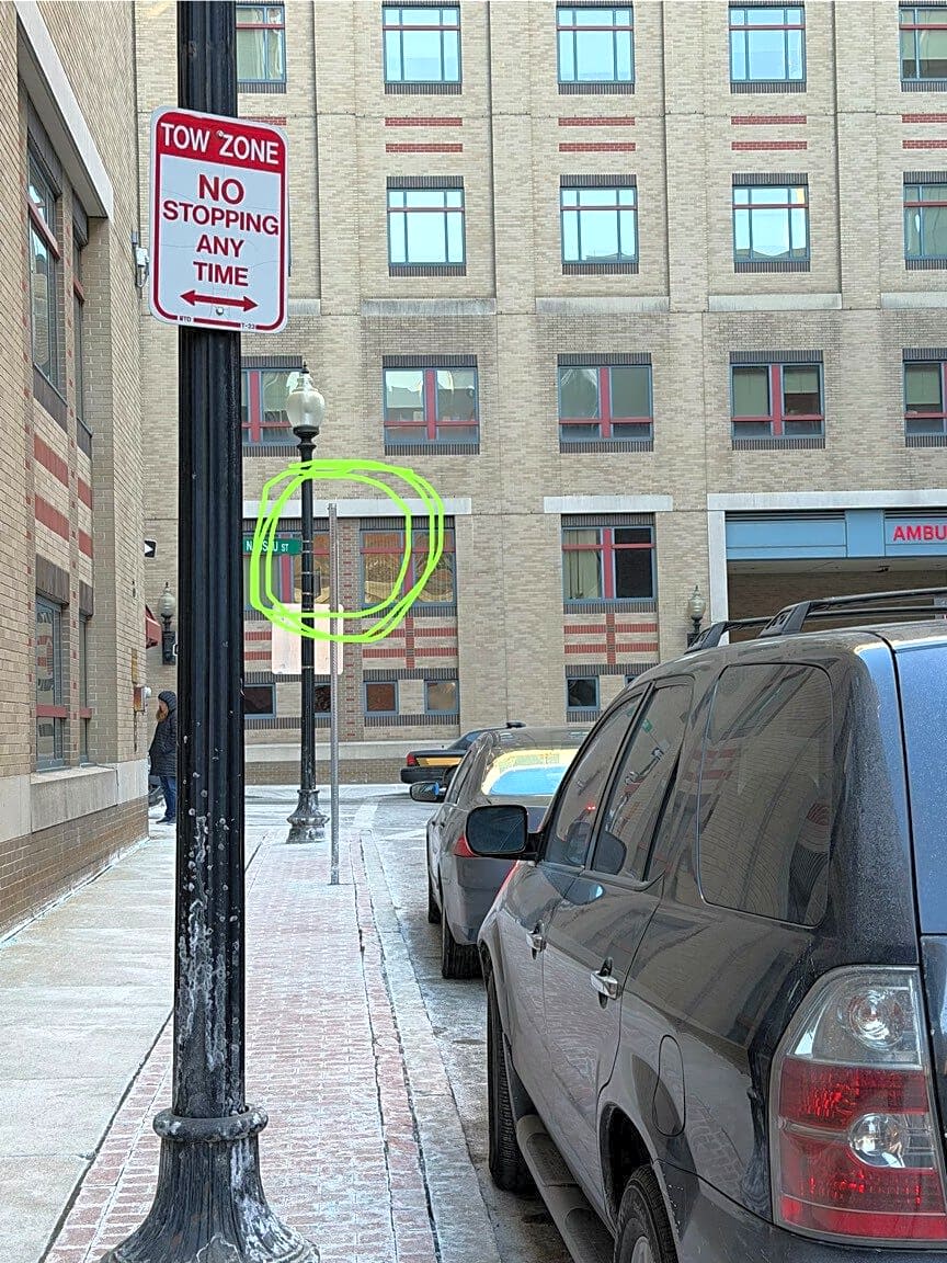 Image submitted with report