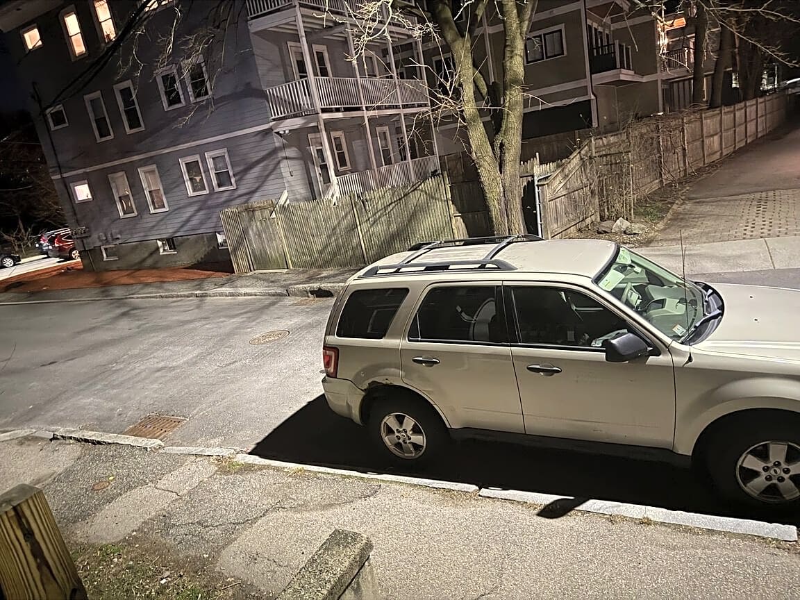 Image submitted with report