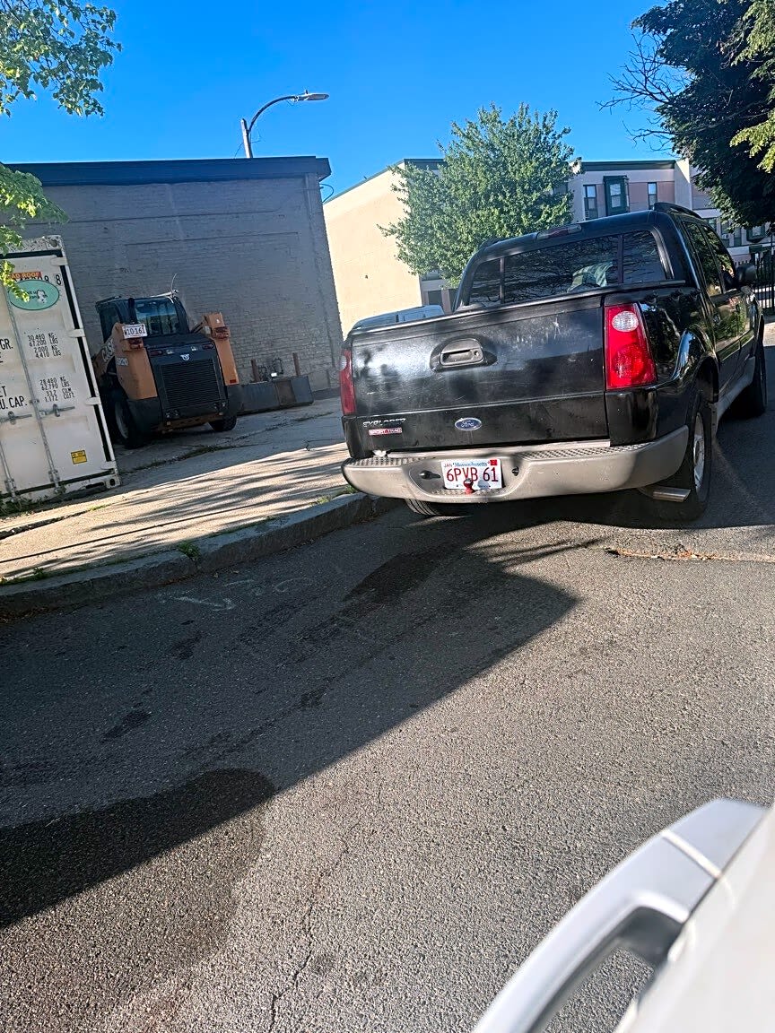 Image submitted with report