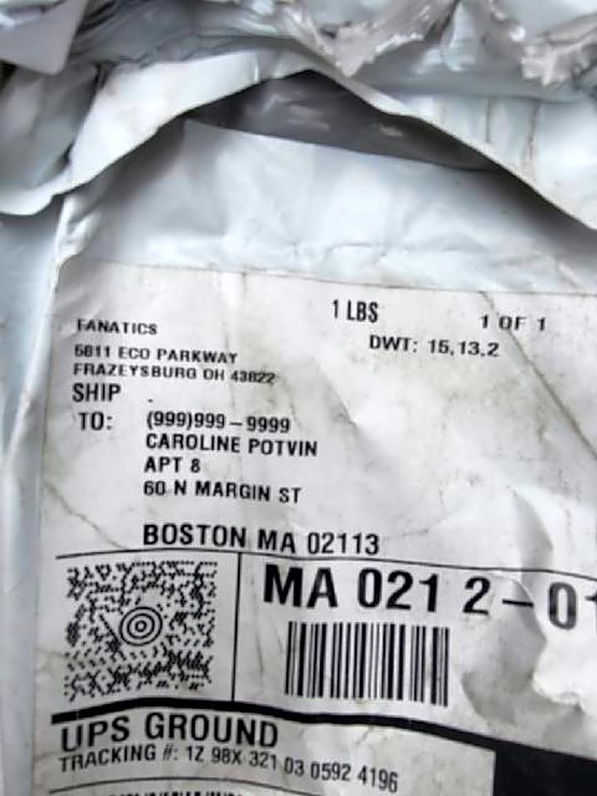 Image submitted with report