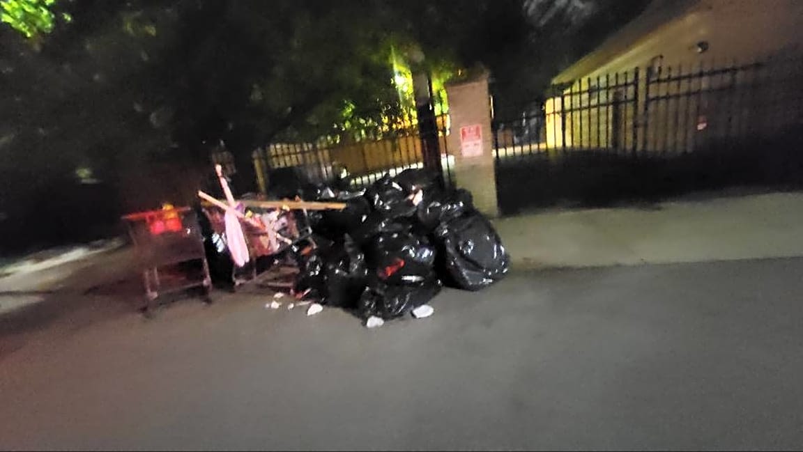 Image submitted with report