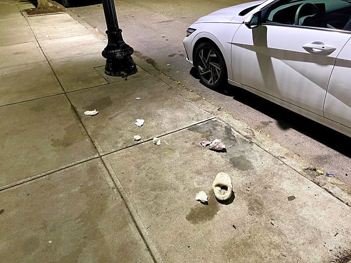 Image submitted with report
